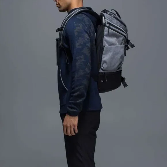 Lululemon Merino Wool Transit Hoodie in Heathered Deep Navy Size Size Large - Picture 10 of 11